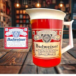 Anheuser Busch Budweiser Old Vintage Insulated Pitcher